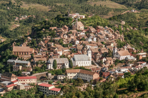 Image showing the old town of Fianarantsoa