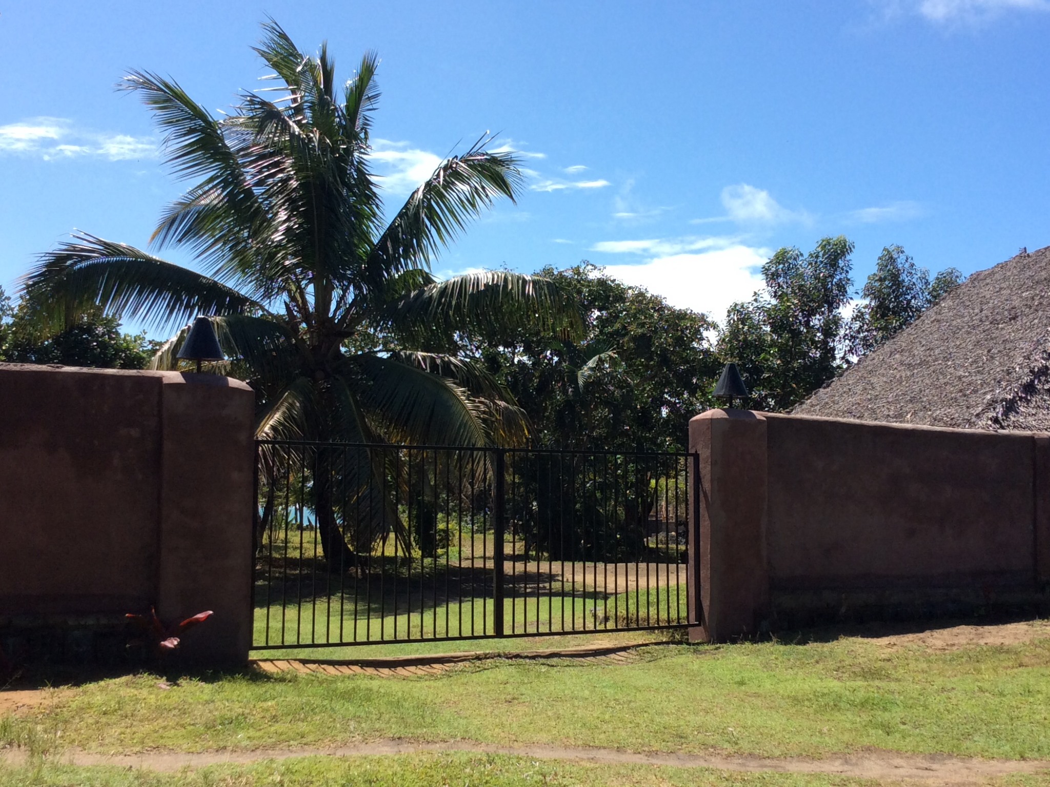 Property as seen from the road side